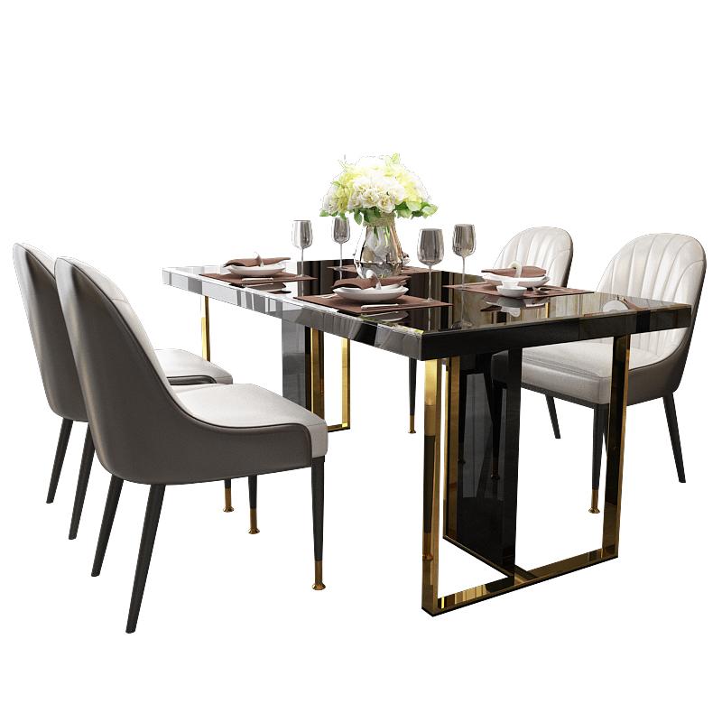 Stil Esstisch Moderner Tisch Marmor Designer Tische Modern Möbel Neu