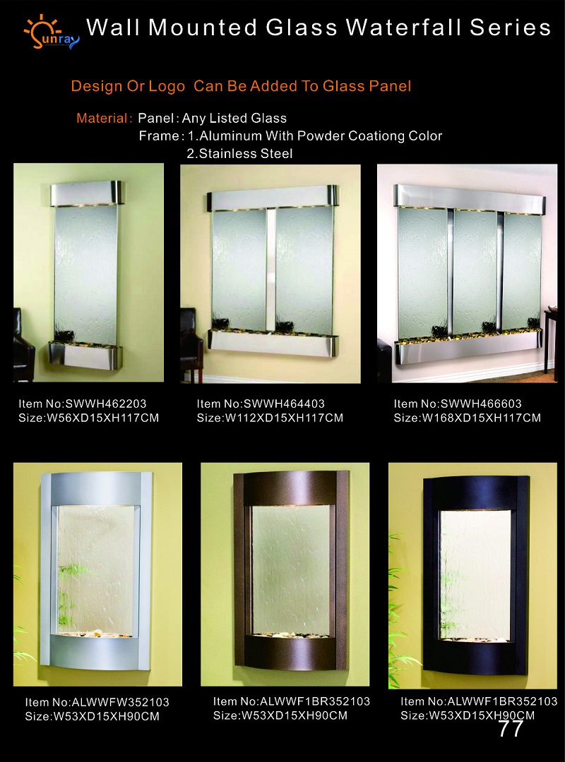 Dekorative Moderne Trennwand Wasser Wände LED Wasserwand Beleuchtete Wand