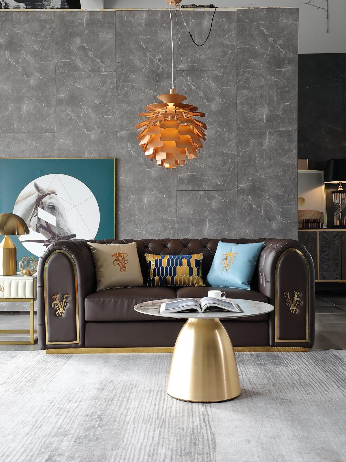 Dreisitzer Design Sofa 3 Sitzer Relax Sofas Polster Couch Sitz Chesterfield Neu !