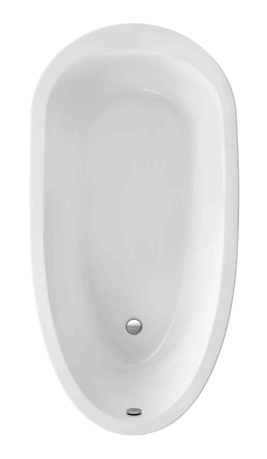 Freistehende Badewanne Somerset, 1850x945/500mm, weiß