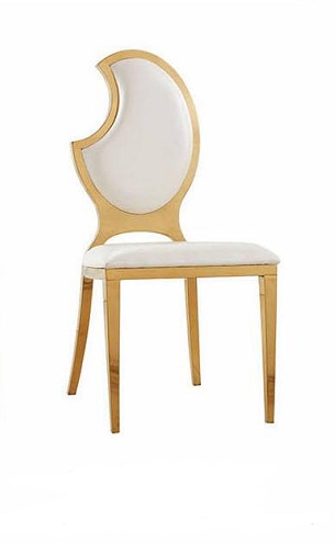 Design Stuhl Polster Neu Moderne Stühle Esszimer Luxus Edelstahl Sessel