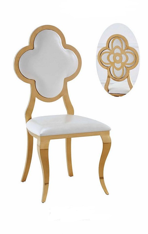 Design Stuhl Stoff Stühle Edelstahl Lehnstuhl Polster Luxus Sessel