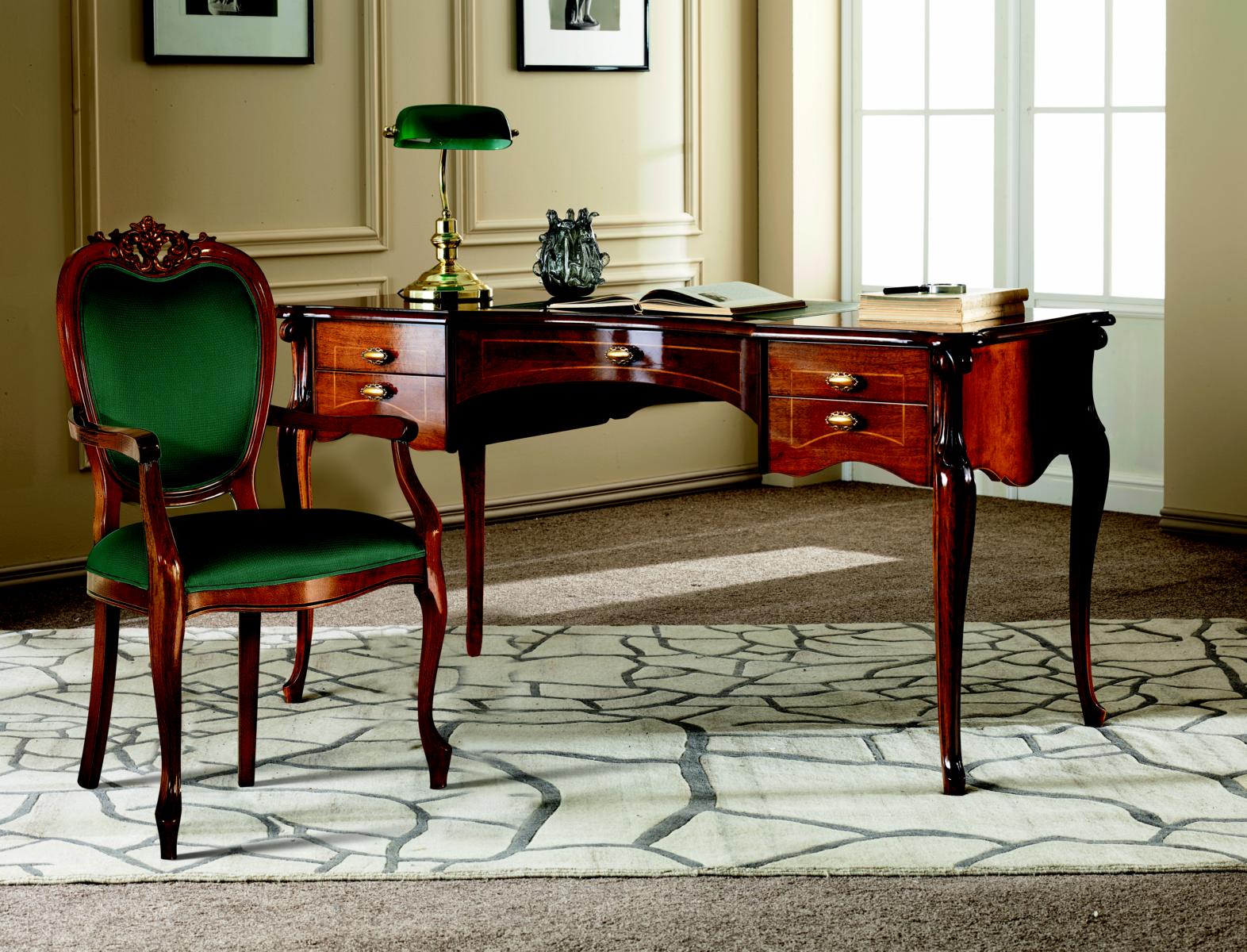 Italienische Klassisches Holz Möbel Luxus Design Schreibtisch Büromöbel