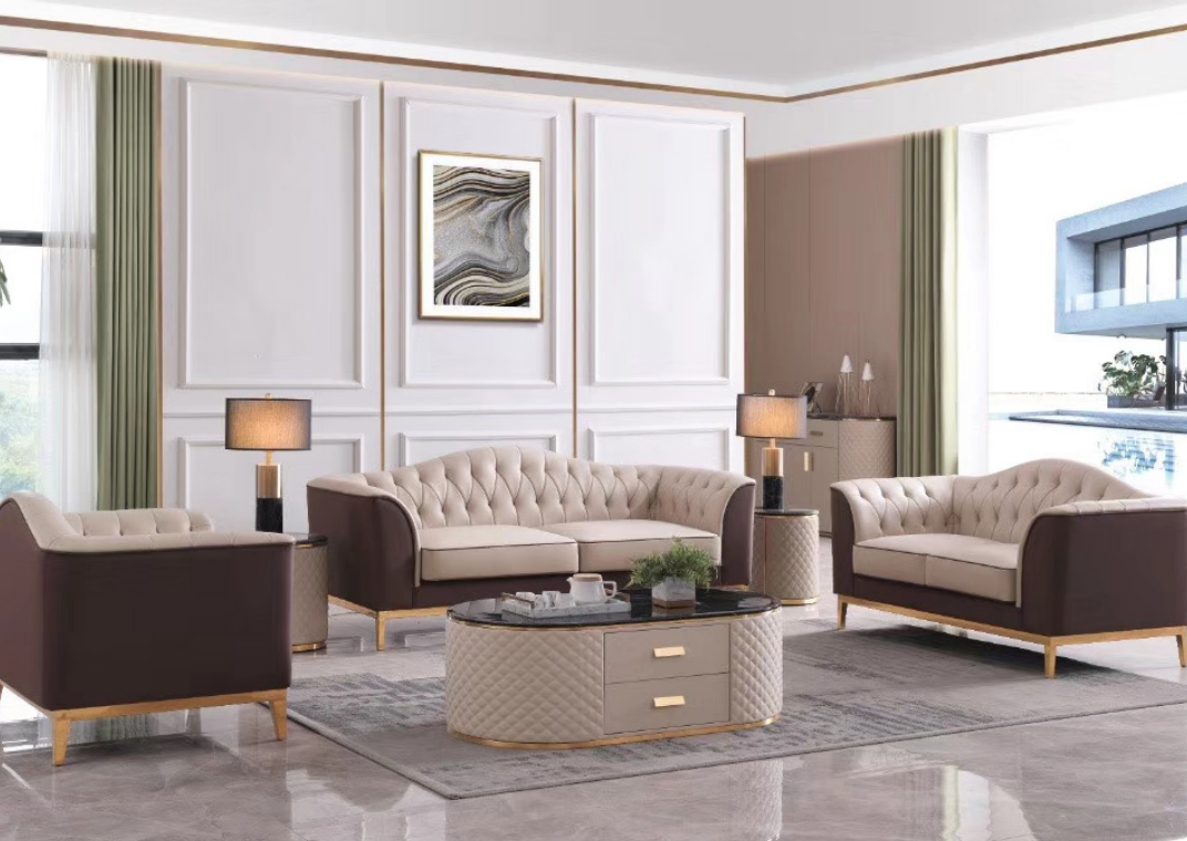 Komplett Set Sofagarnitur 3+2+1 Sitzer Sofa Design Couch Wohnlandschaft
