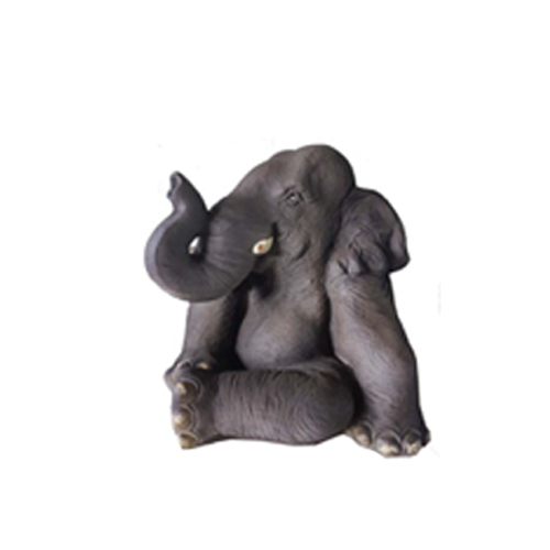 Elefant Lebensgroße Figur Dekoration Skulptur Statuen Elefanten Figuren