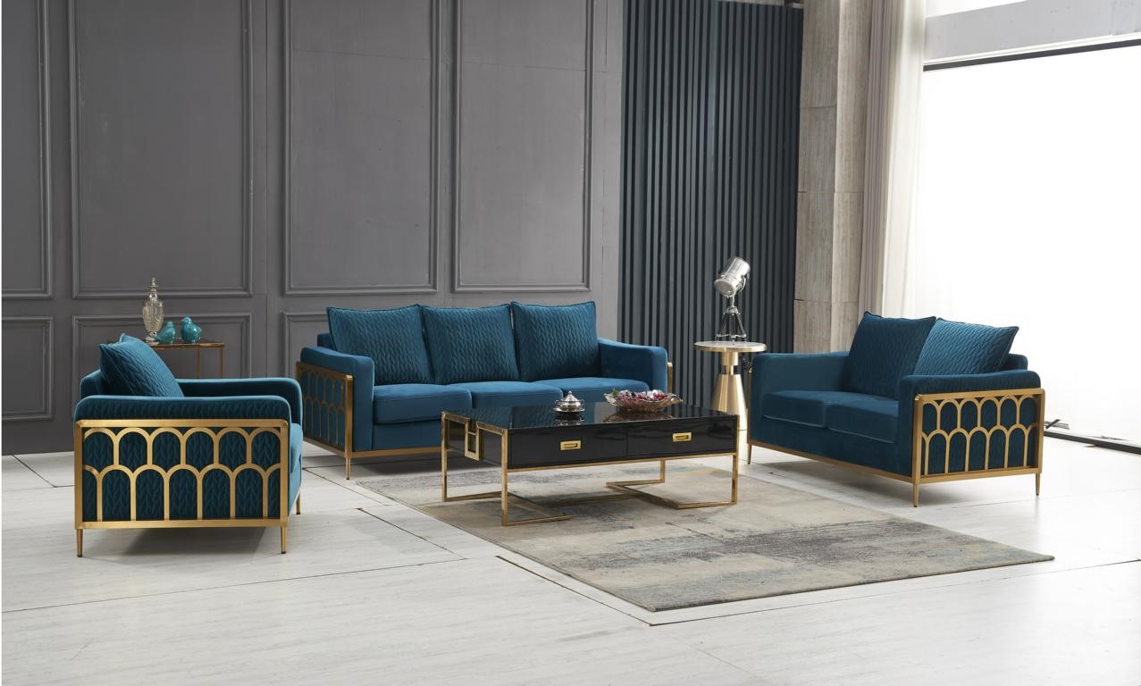 Wohnzimmer Design Sofa Sofagarnitur 3+2+1 Sitz Moderne Couch Set