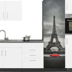 HELD MÖBEL Küchenzeile "Paris", ohne E-Geräte, Breite 280 cm