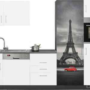 HELD MÖBEL Küchenzeile "Paris", ohne E-Geräte, Breite 290 cm