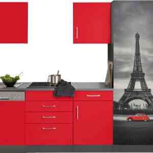 HELD MÖBEL Küchenzeile "Paris", ohne E-Geräte, Breite 340 cm