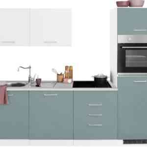 HELD MÖBEL Küchenzeile "Visby", ohne E-Geräte, Breite 240 cm für Kühlschrank und Geschirrspüler