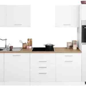 HELD MÖBEL Küchenzeile "Visby", ohne E-Geräte, Breite 300 cm für Kühlschrank