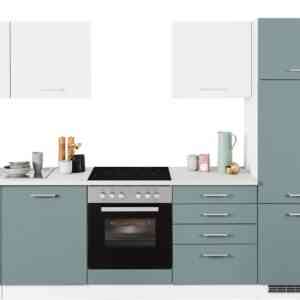 HELD MÖBEL Küchenzeile "Visby", ohne E-Geräte, Breite 300 cm für Kühlschrank und Geschirrspüler
