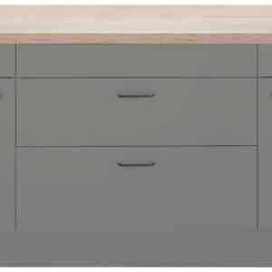 OPTIFIT Kücheninsel "Elga", Soft-Close-Funktion, großen Vollauszügen, Stellbreite 150 x 95 cm