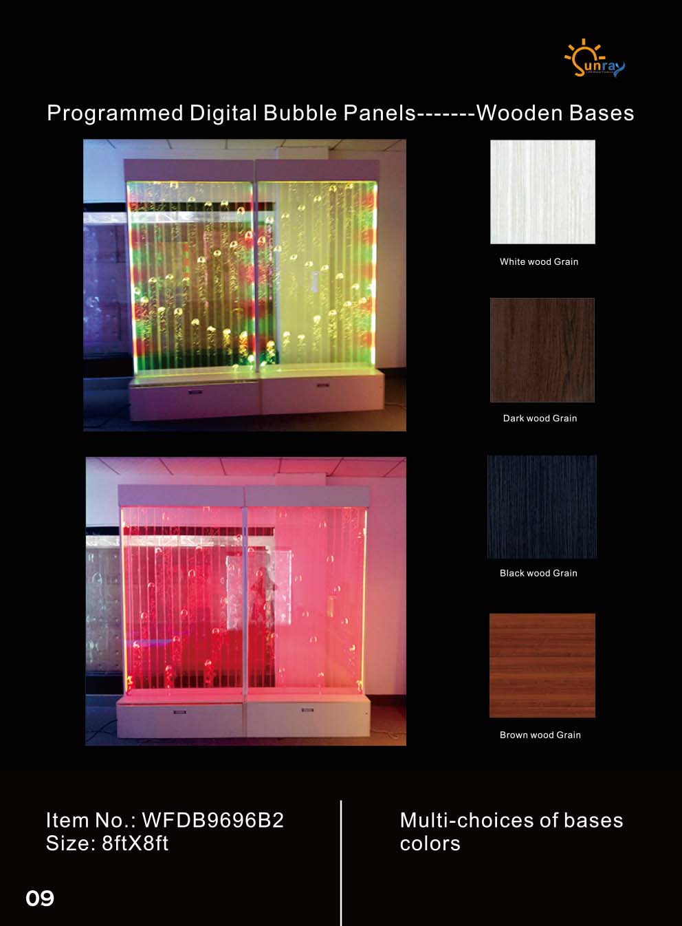 Moderne Dekorative Trennwand Wasser Wände LED Wasserwand Beleuchtete Wand