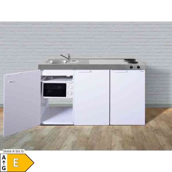 Stengel Küchen Kitchenline MKM 150 weiß - Elektrokochfeld links