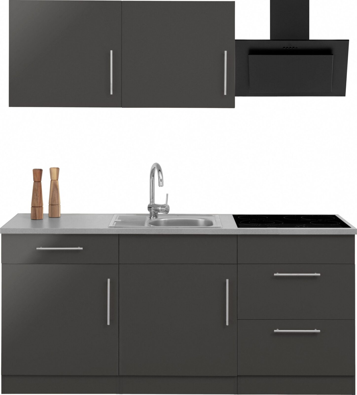 wiho Küchen Küche “Cali”, wahlweise mit E-Geräten, Breite 180 cm