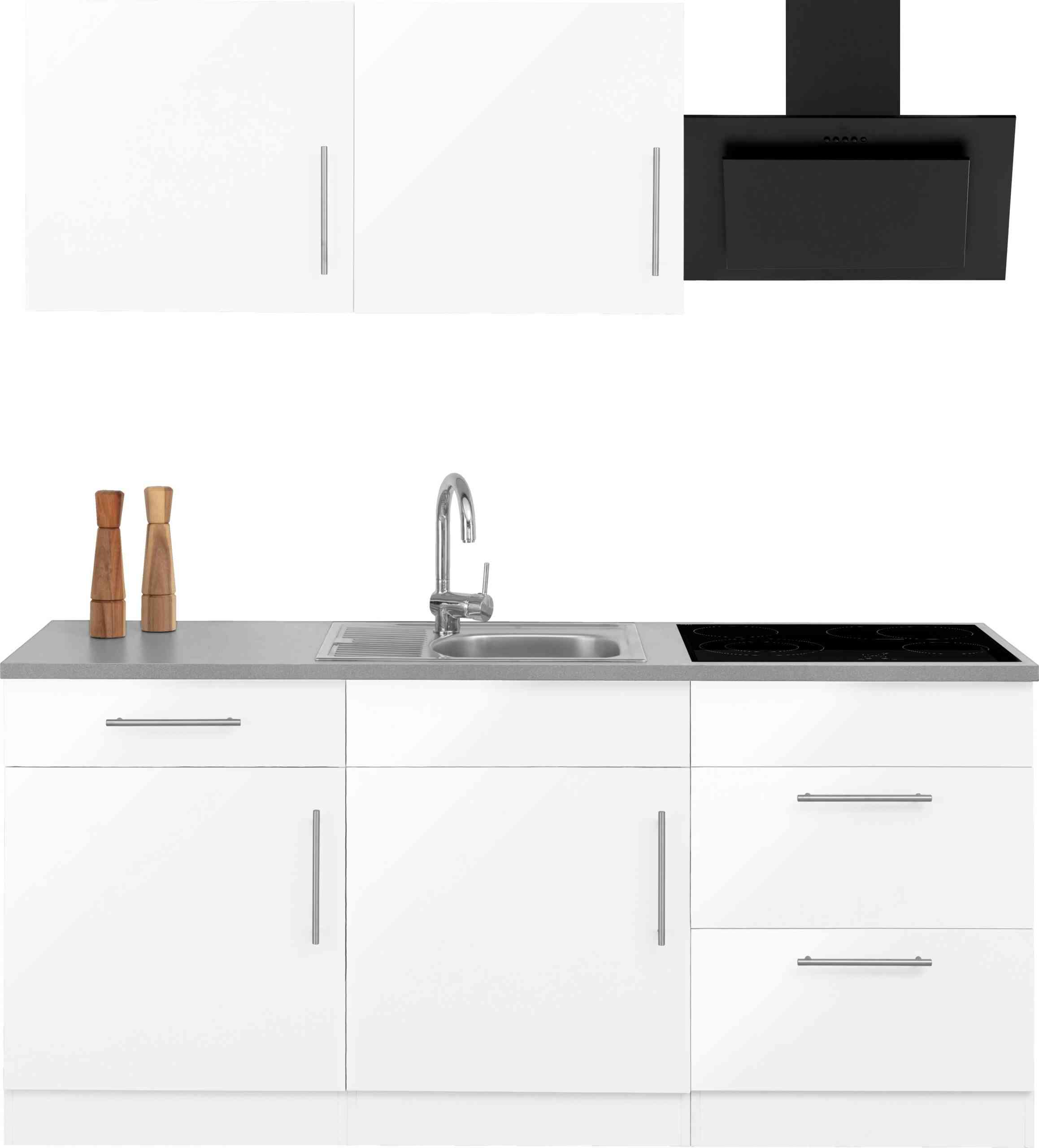 wiho Küchen Küche "Cali", wahlweise mit E-Geräten, Breite 180 cm