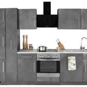 wiho Küchen Küchenzeile "Cali", ohne E-Geräte, Breite 310 cm