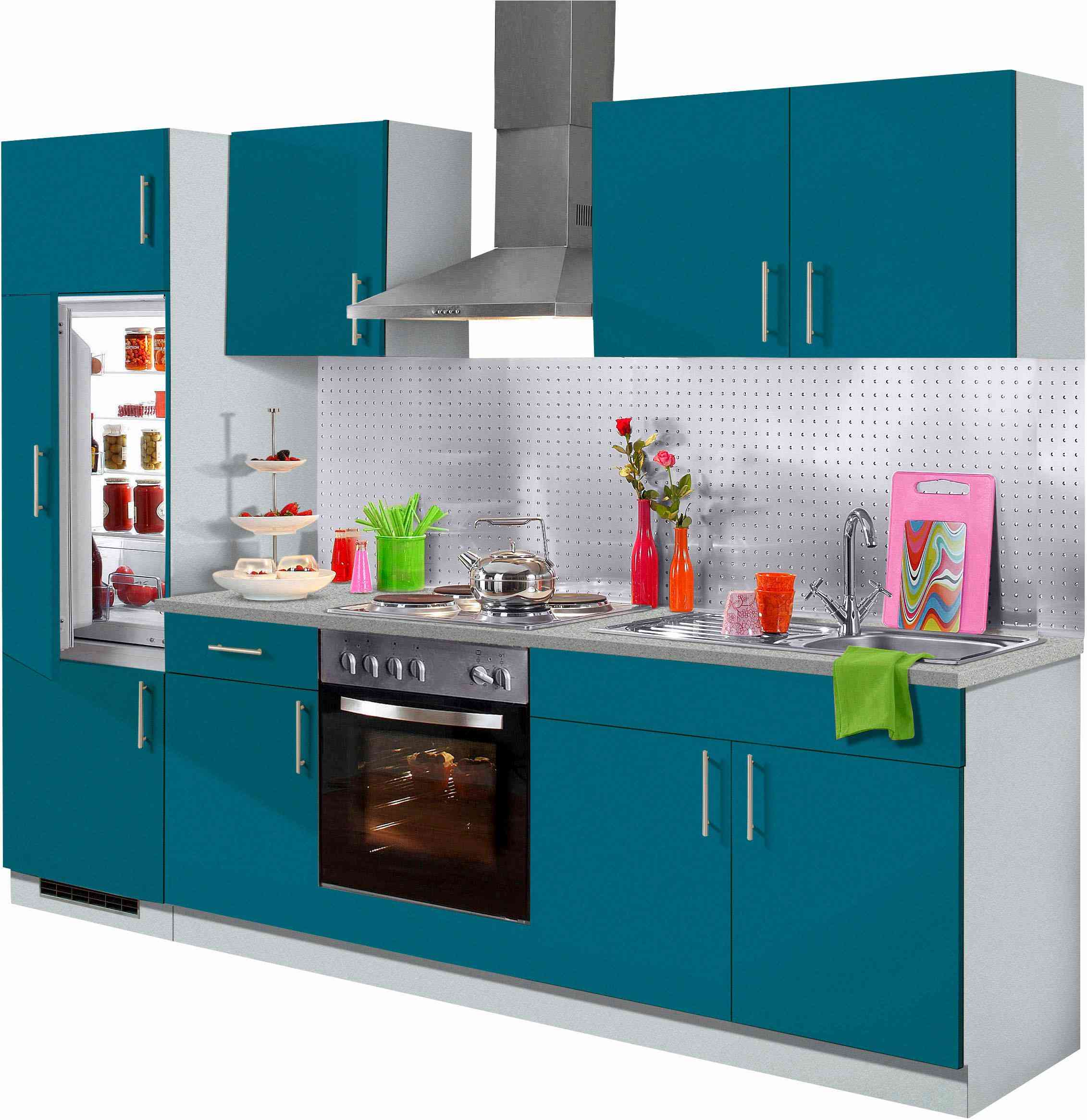 wiho Küchen Küchenzeile "Kiel", mit E-Geräten, Breite 270 cm