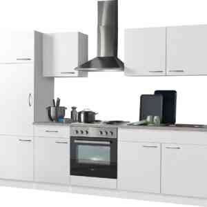 wiho Küchen Küchenzeile "Kiel", mit E-Geräten, Breite 270 cm