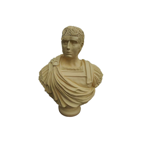 Büste Julius Caesar Figur Statue Skulptur 72 cm Figuren Statuen Skulpturen R3