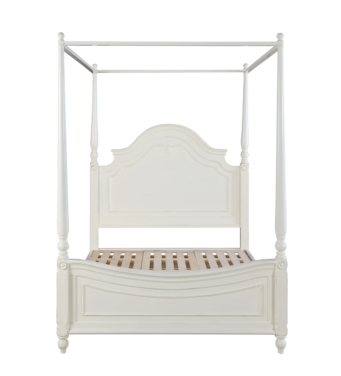 Himmelbett Echtes Holz Bett Design Luxus Klassische Schlafzimmer