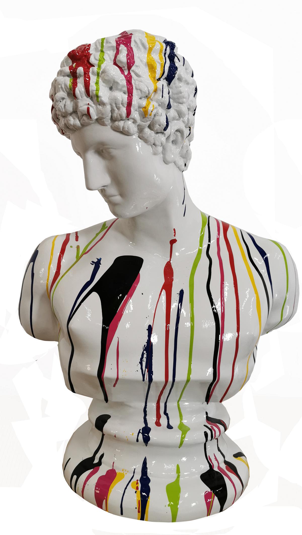 Design Figuren Dekoration Skulpturen Moderne Frauen Büste Skulptur Deko