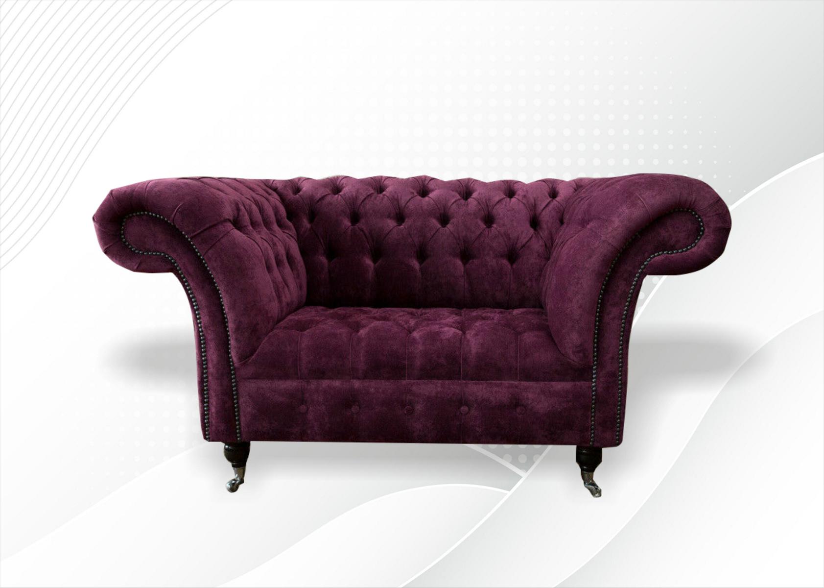 Polster Designer Wohnzimmer Einrichtung Sessel Einsitzer Sofa Couch