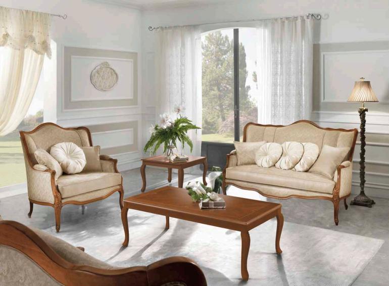 Sofagarnitur 3+2 Sitzer Set Design Sofa Polster Couchen Couch Klassisch 2 tlg. Massivholz