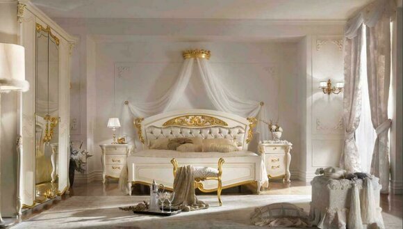 Hochzeit Bett Doppel Ehe Betten Klassische Italienische Stil Möbel Barock