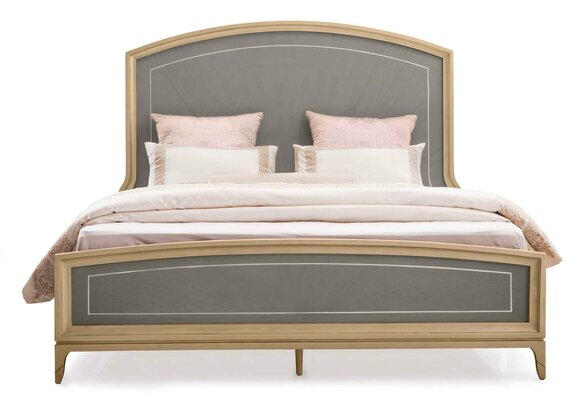 Bett Klassisch Polsterbett Luxus Doppel Schlafzimmer Designbett Betten 180x200cm