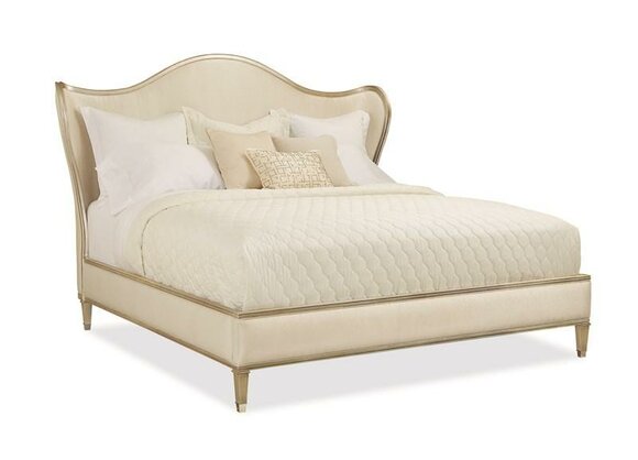 Luxus Klassisch Betten Königliches Stoff Bett Palast Hotel Doppelbett 180×200