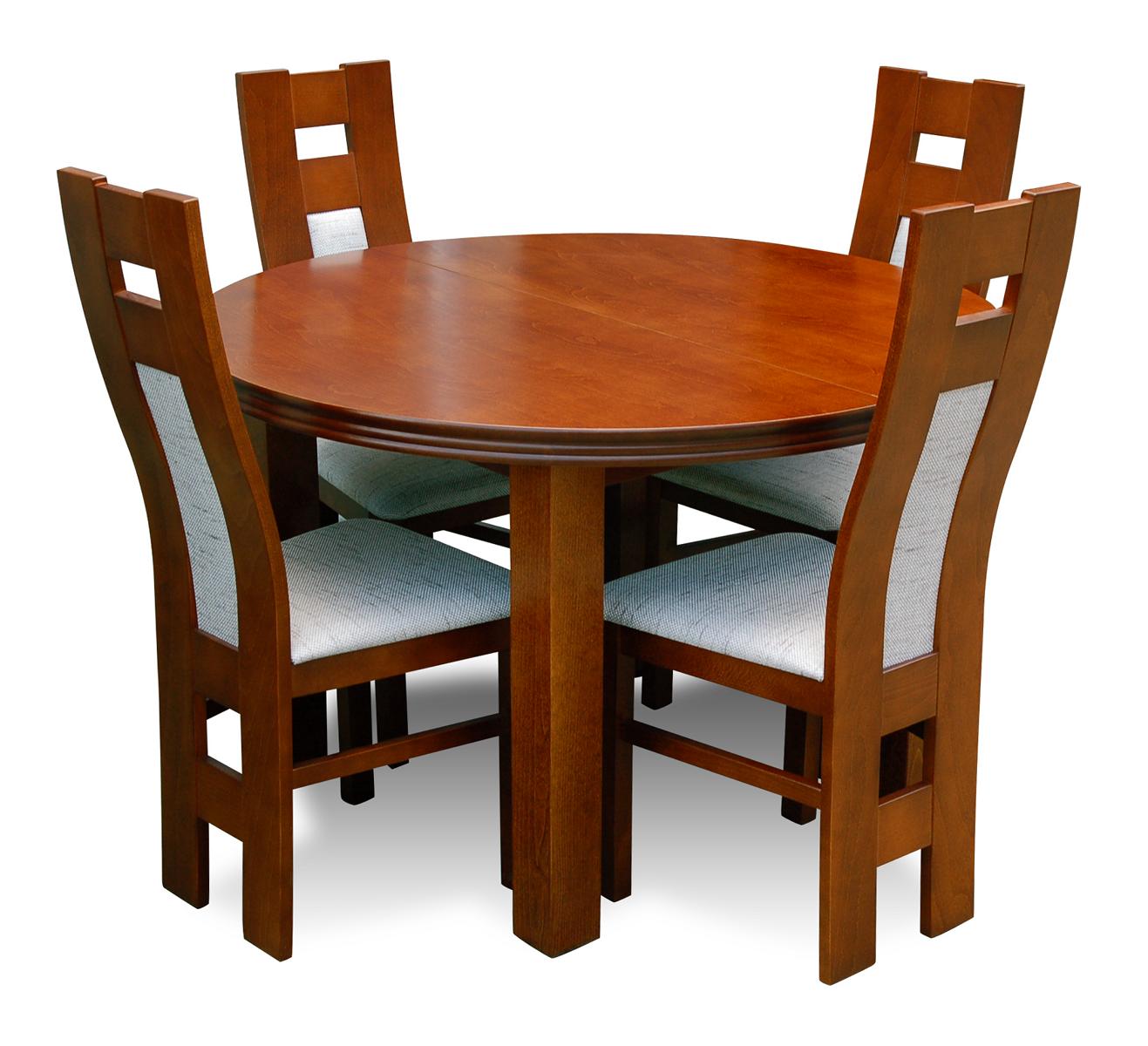 Komplett Set Esstisch Esszimmer 4x Stühle Set Ess Gruppe Holz Tisch Tische 5tlg