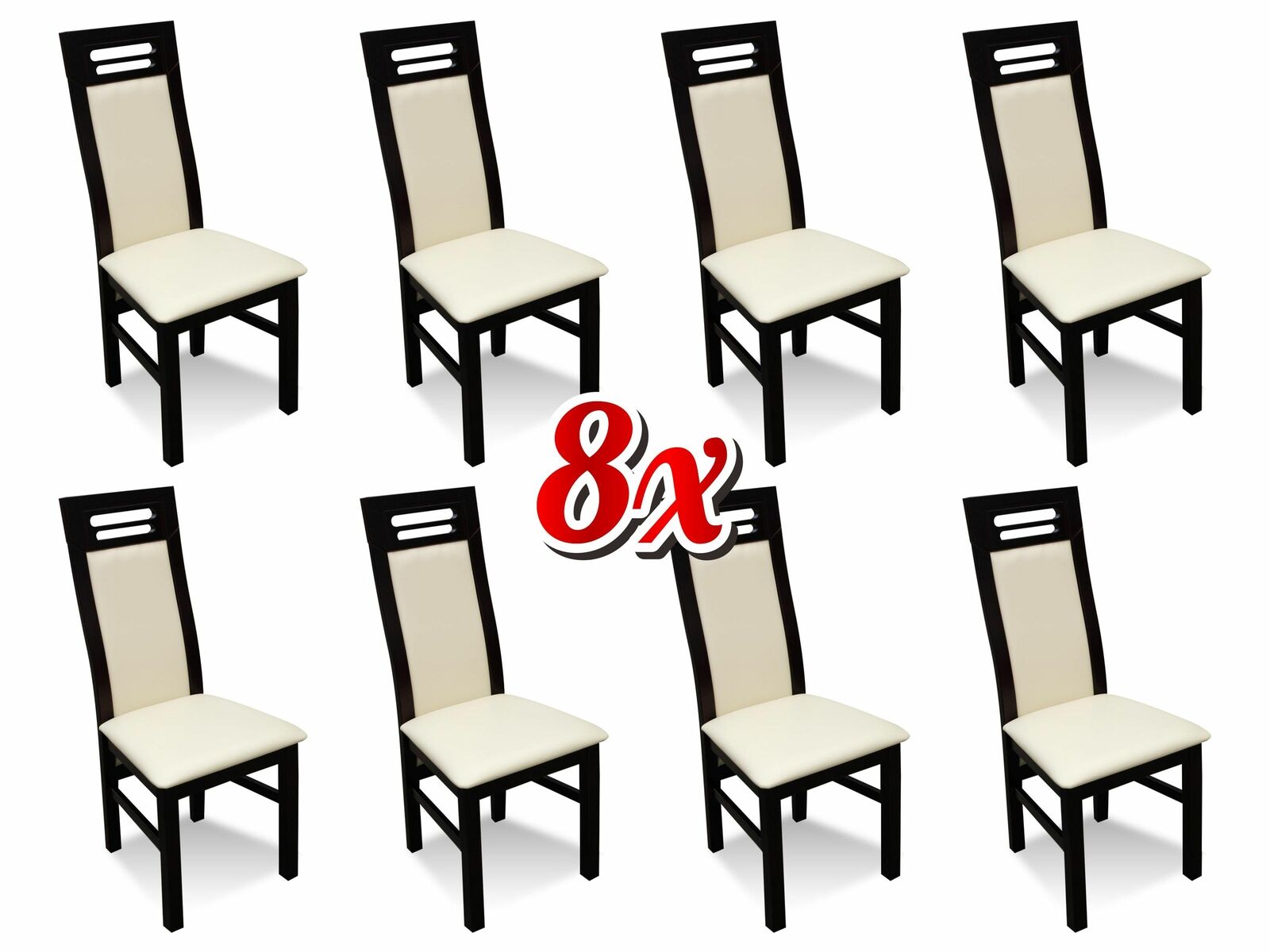 Design Esszimmer Stuhl Set Stühle Gruppen 8x Garnitur Neu Komplette Sitzgruppe