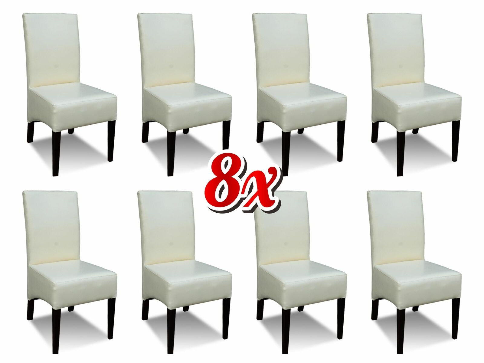 Garnitur Lounge Club Sessel Komplett Set Neu Gruppe 8x Stuhl Lehnstuhl Stühle