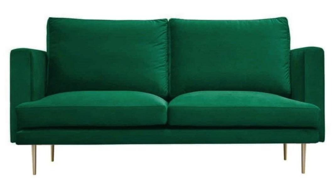 Grün Sofa 2 Sitzer Kreative Möbel Neu Modern Design Textil Wohnzimmer Couchen