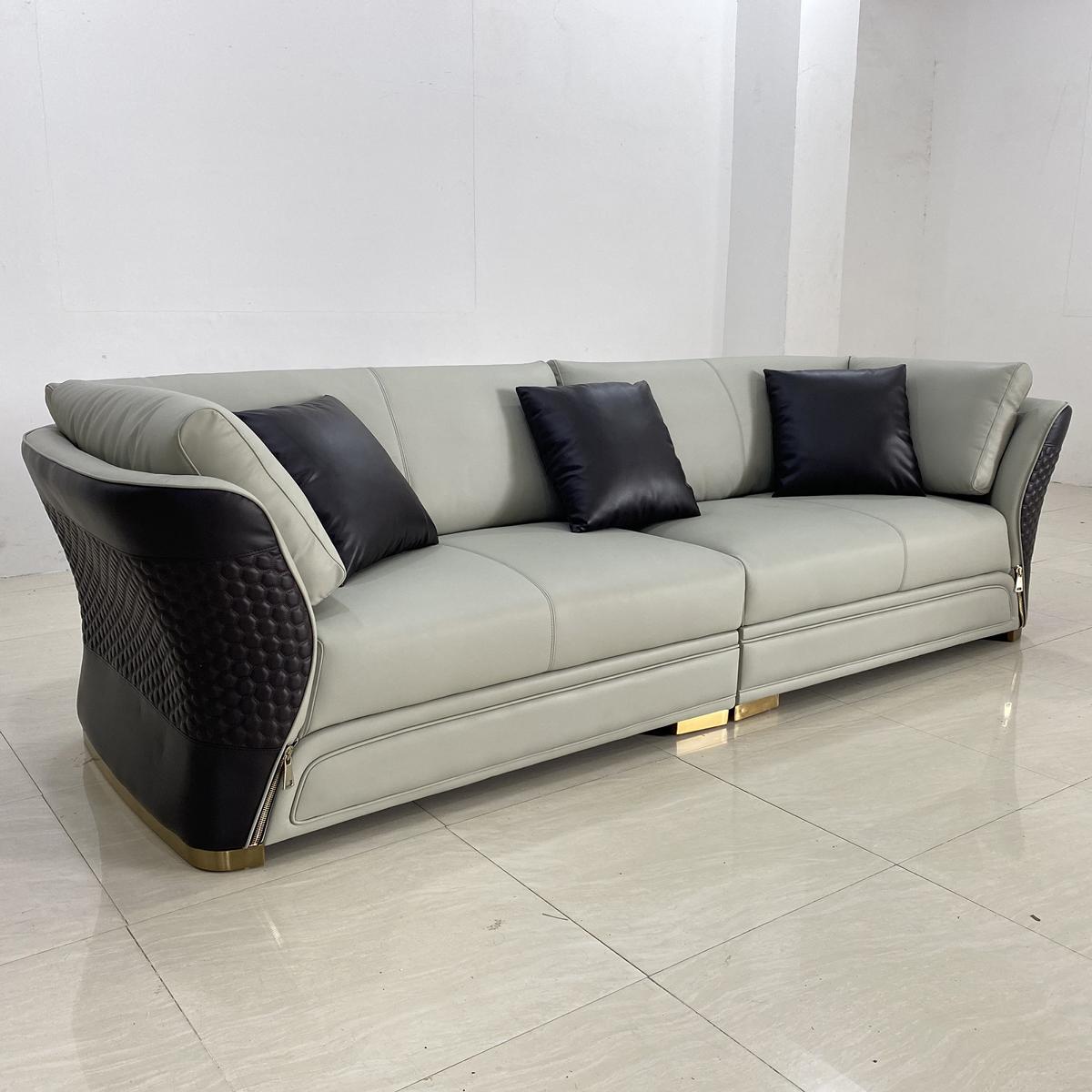 Viersitzer Neu Design Sofa 4 Sitzer Wohnzimmer Couch Couchen Polster