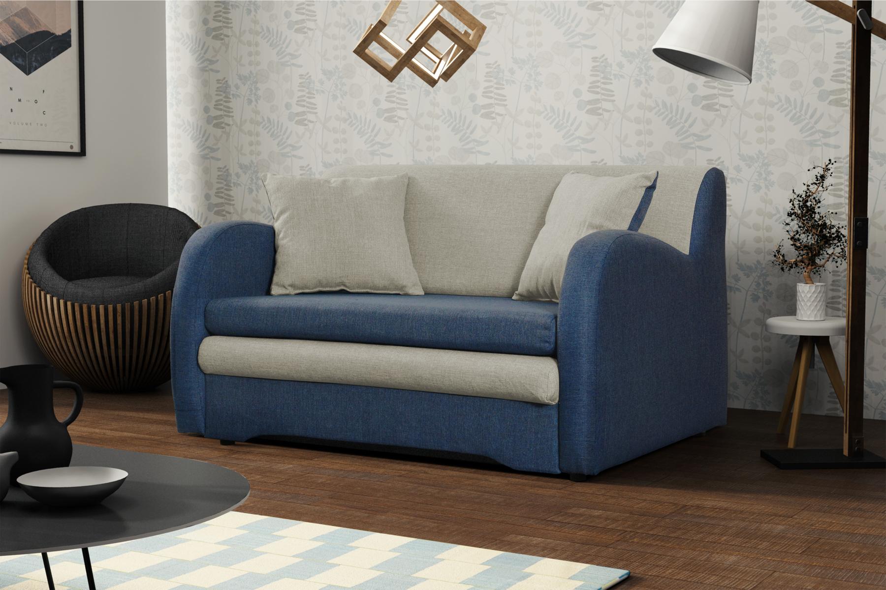 Relax Schlafsofa Sitz Design Couch Lounge Textil Sofa 2 Sitzer Wohnlandschaft