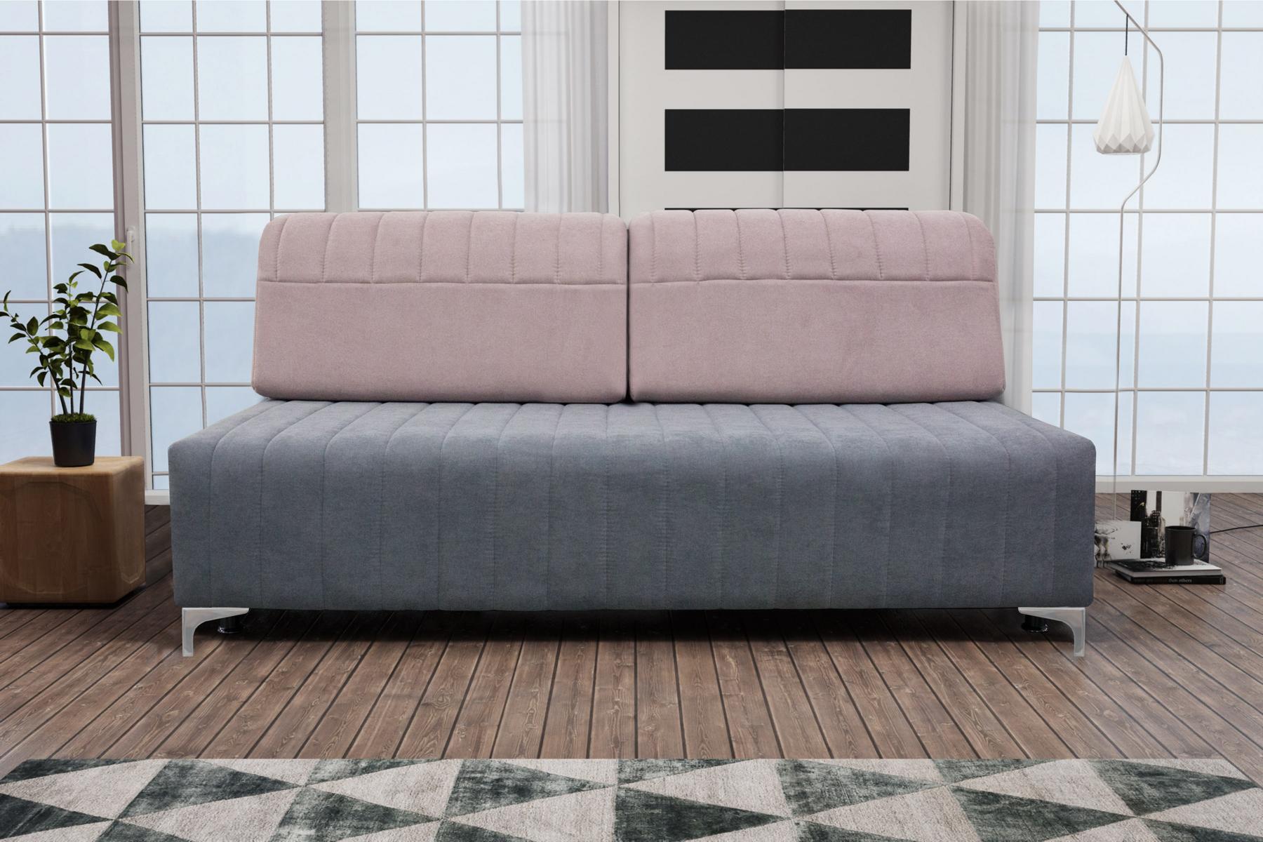 Design Lounge Stoff Couch Sofa 2 Sitzer Polster Sofas Neu Textil Stoff Neu
