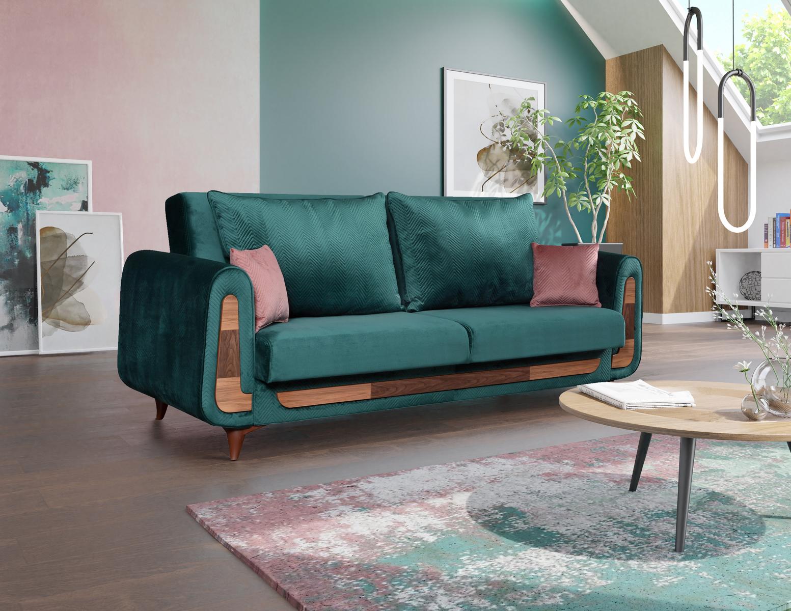 Luxus Schlafsofa Couch Sofa Möbel Big Sofas Design Couchen Viersitzer Möbel Neu