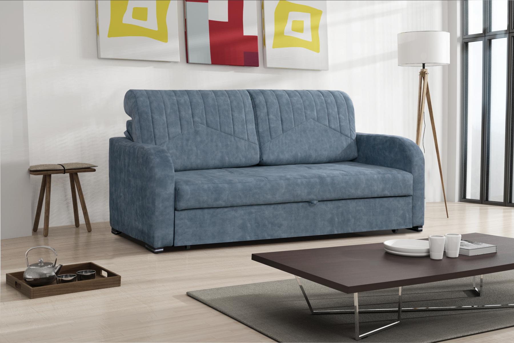 Wohnlandschaft Relax Samt Bettkasten Sitz Design Couch Lounge Sofa Schlafsofa