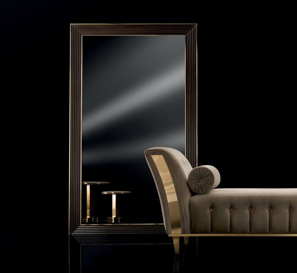 Design Spiegel Wandspiegel Holz Rahmen Hängespiegel Luxus Möbel arredoclassic