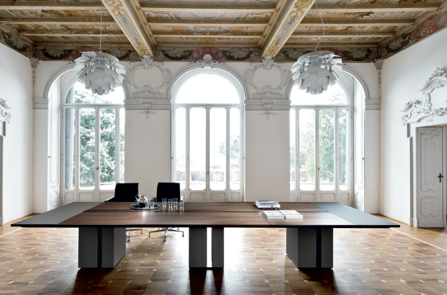 Kanzlei Holz Design Büro Möbel Besprechungs Tische Konferenz Tisch Moderne