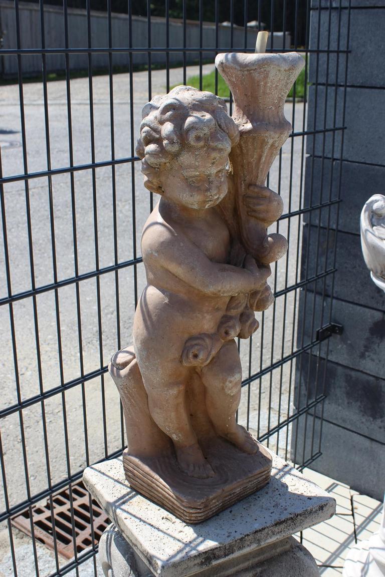 Garten Figur Antik Stil Skulptur Figuren Skulpturen Dekoration Deko Lampe Sofort