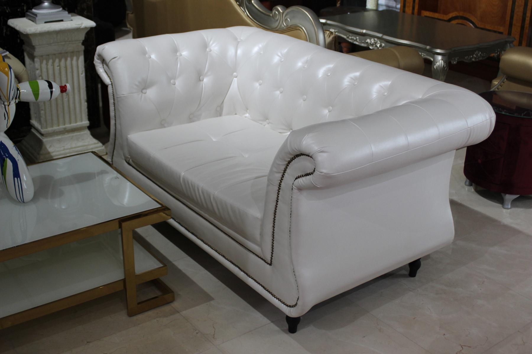 Dreisitzer Sofa 2-er Klassische Couchen Luxus Möbel Sofas Polster Couch Sofort