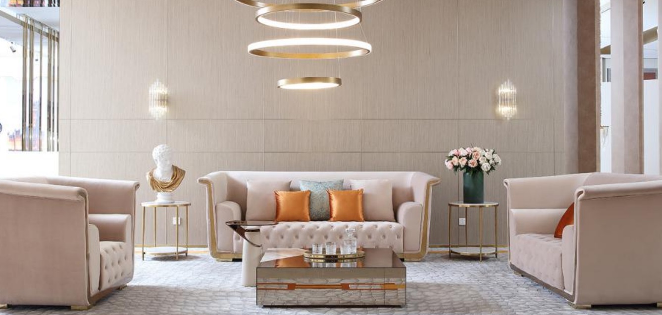 Beistelltisch Luxus Möbel Edelstahl Couchtisch Tische Konsolen Design Marmor Neu