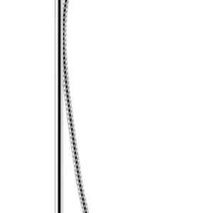 hansgrohe Duschsystem "Vernis Blend", (Komplett-Set), 20cm, mit Wannenthermostat, chrom