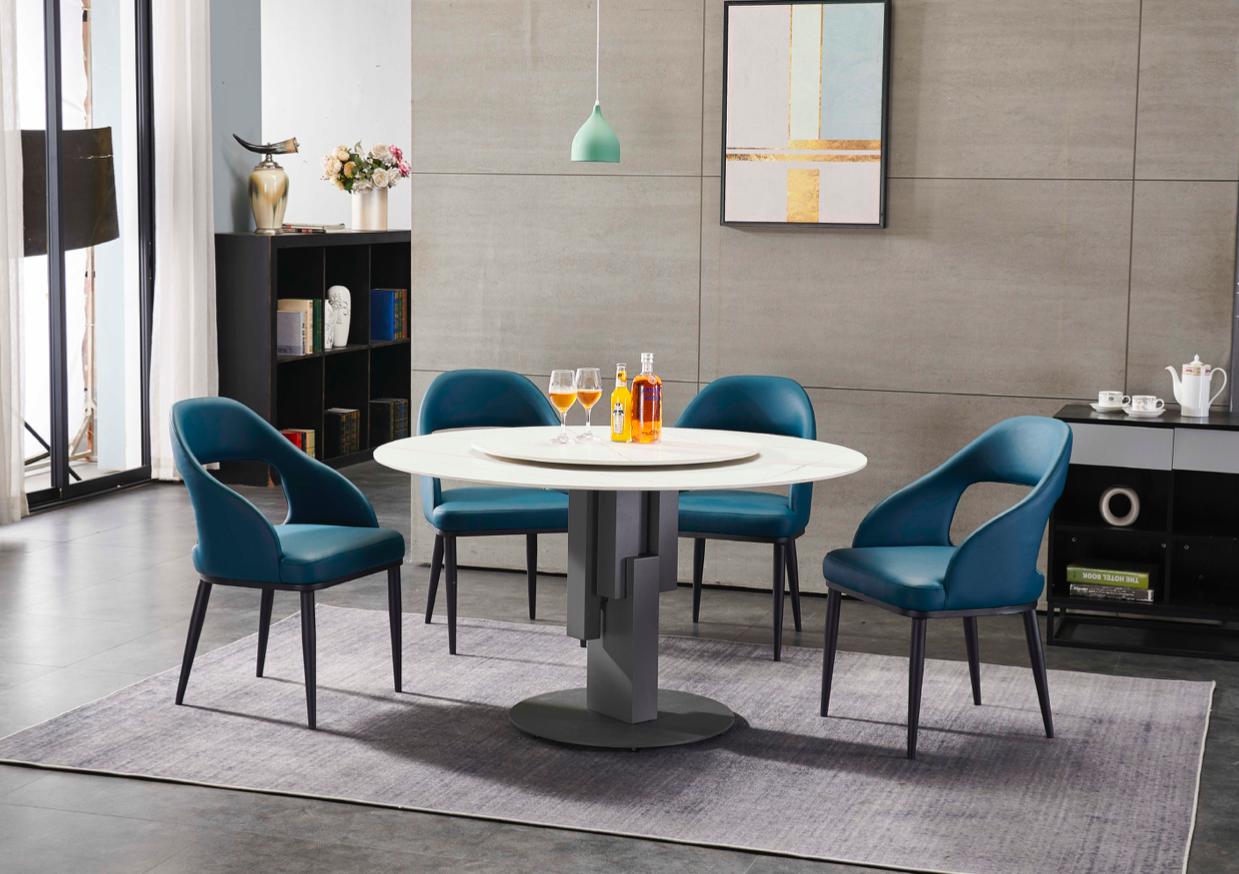 Esszimmer Möbel Oval Esstisch Tisch Design Tische Luxus Möbel Rund Neu Edelstahl