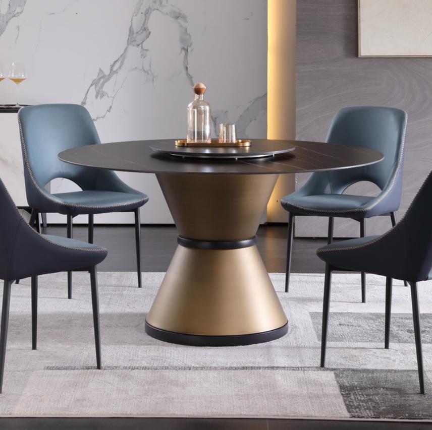 Moderne Esszimmer Wohnzimmer Küche Rundes Tische Esstisch Design Tisch Runde