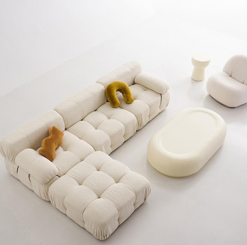 Ecksofa L-form Wohnlandschaft Relax Sitz Design Couch Lounge Eck Modern Textil